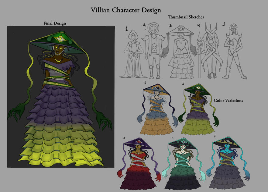 Villain Character Design (2022)