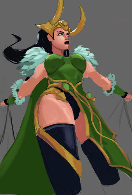 Lady Loki sketch